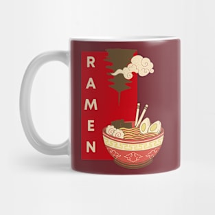 Ramen Japanese Art Noodles Mug